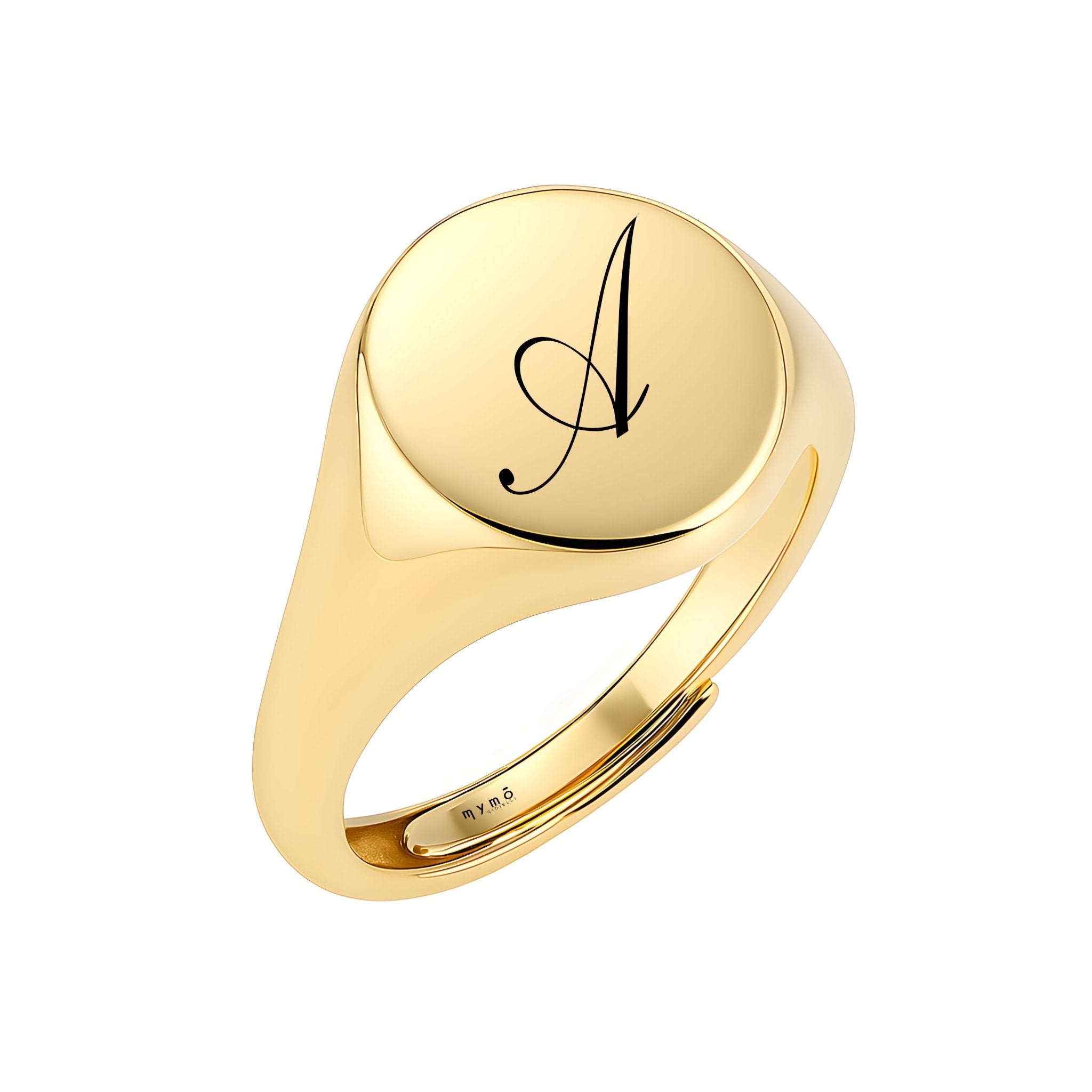 Anello Chevalier Tondo personalizzato