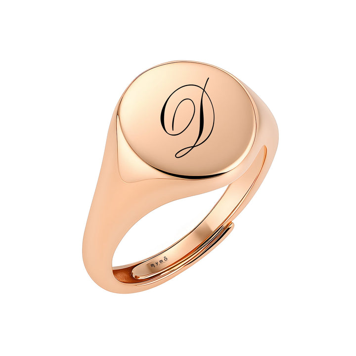 Anello Chevalier Tondo personalizzato - My Mo Gioielli