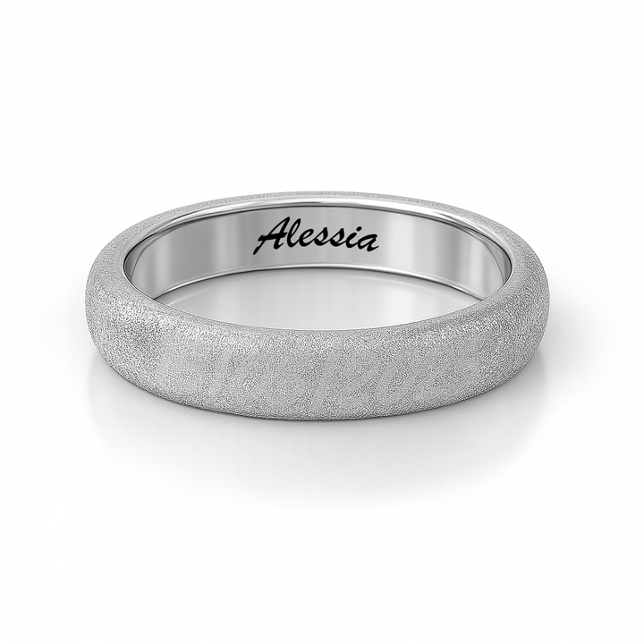 Anello Fede Diamantata mm – My Mō Gioielli - Main Image