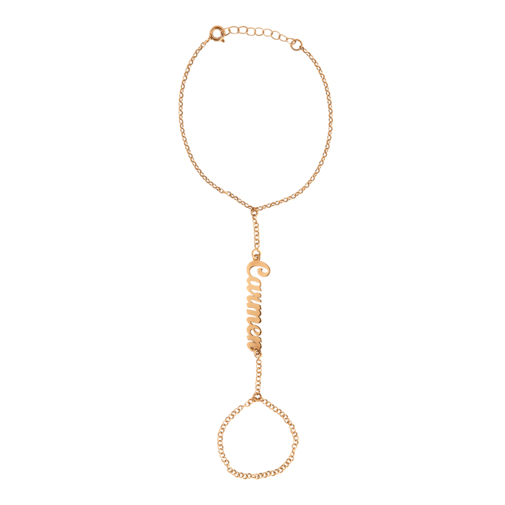 Bracciale Baciamano personalizzato con Nome - My Mo Gioielli