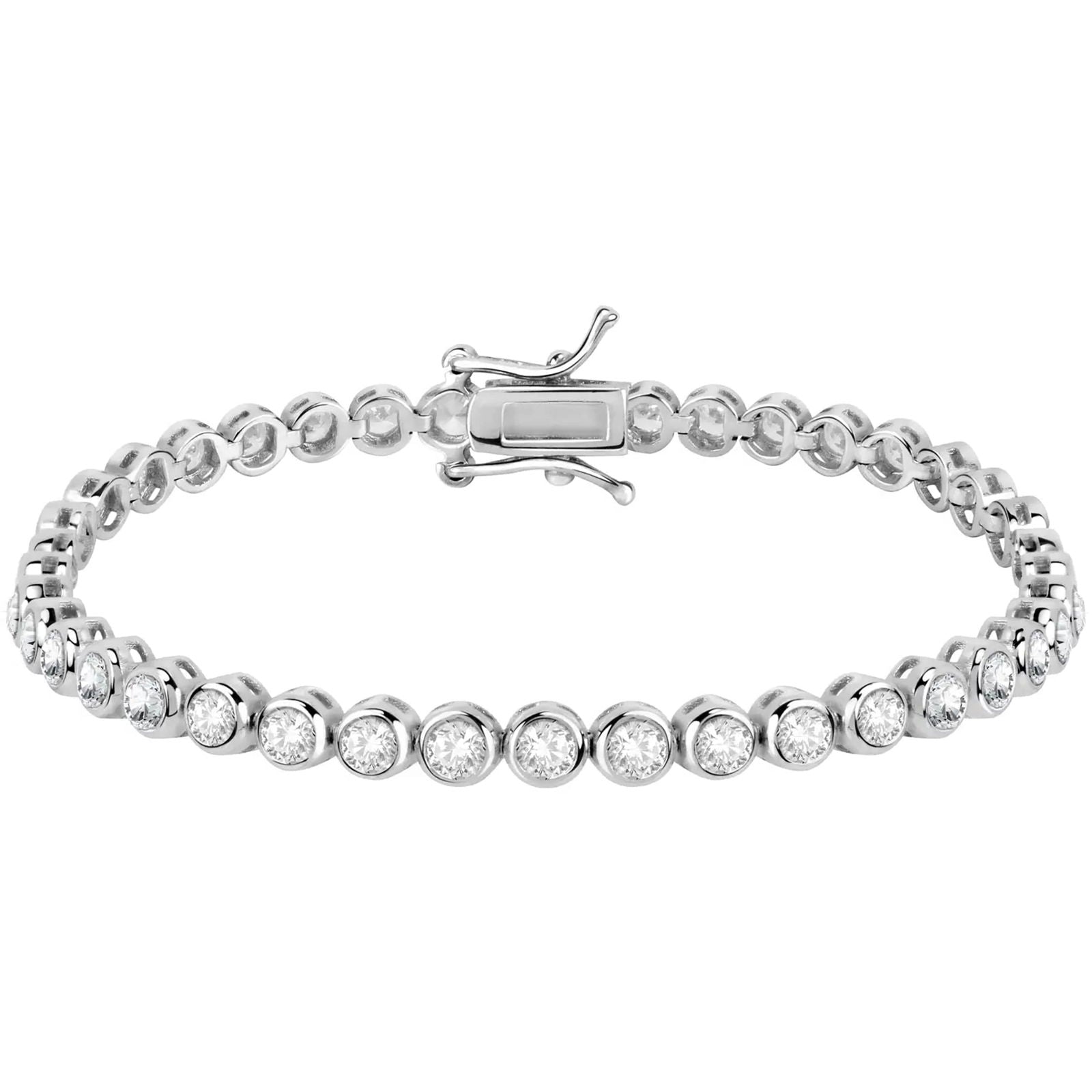 555Jewelry Bracciale in pelle intrecciata con chiusura in stile vintage
