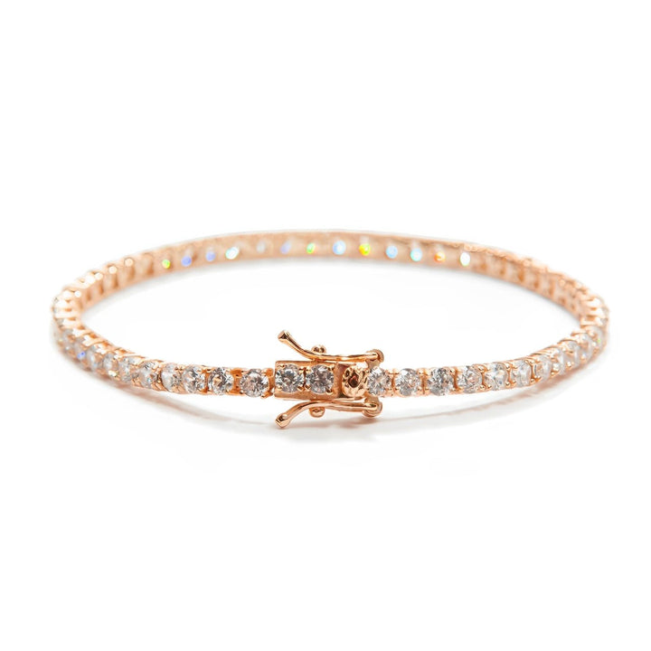 Bracciale Tennis Zirconi Bianchi 3 mm - My Mo Gioielli
