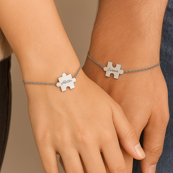 Bracciali Coppia Puzzle - My Mo Gioielli
