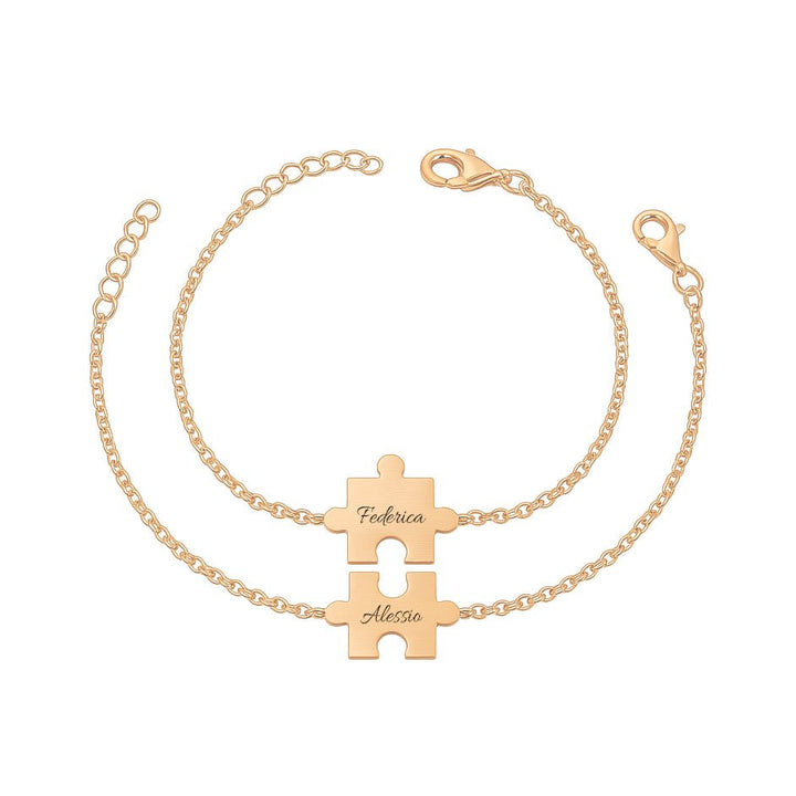 Bracciali Coppia Puzzle - My Mo Gioielli