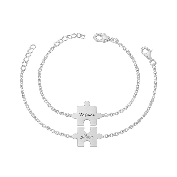 Bracciali Coppia Puzzle - My Mo Gioielli