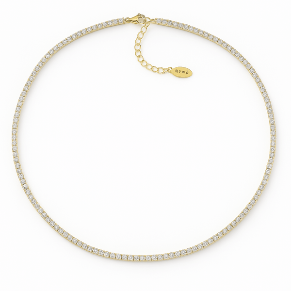 Collana Choker Tennis 1,5 mm - My Mo Gioielli