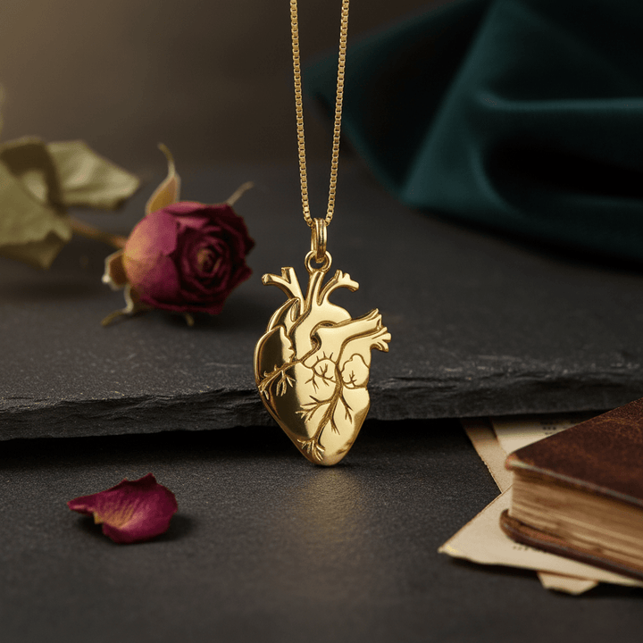 Collana Cuore Anatomico - My Mo Gioielli