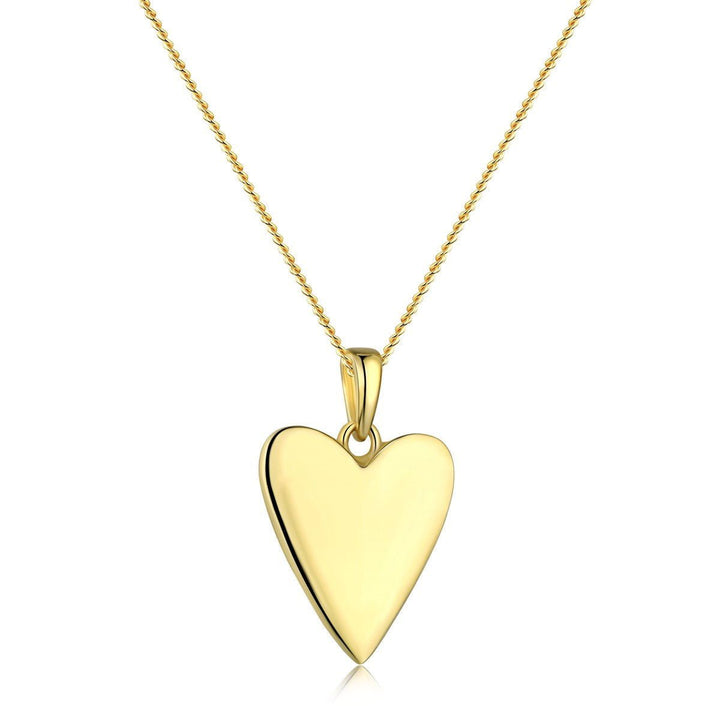 Collana Cuore Piatto - My Mo Gioielli