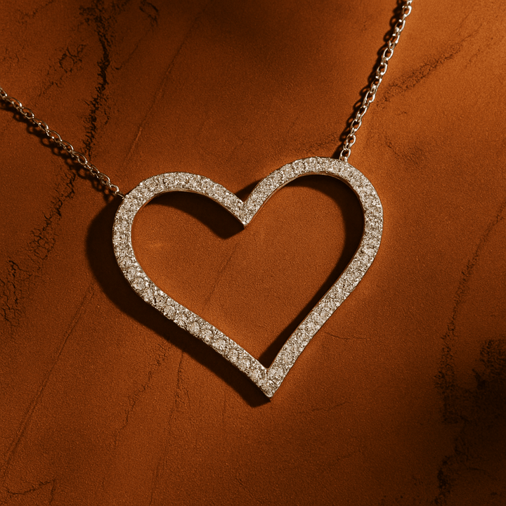 Collana Cuore Tennis Big 3 mm - My Mo Gioielli