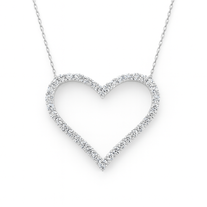 Collana Cuore Tennis Big 3 mm - My Mo Gioielli