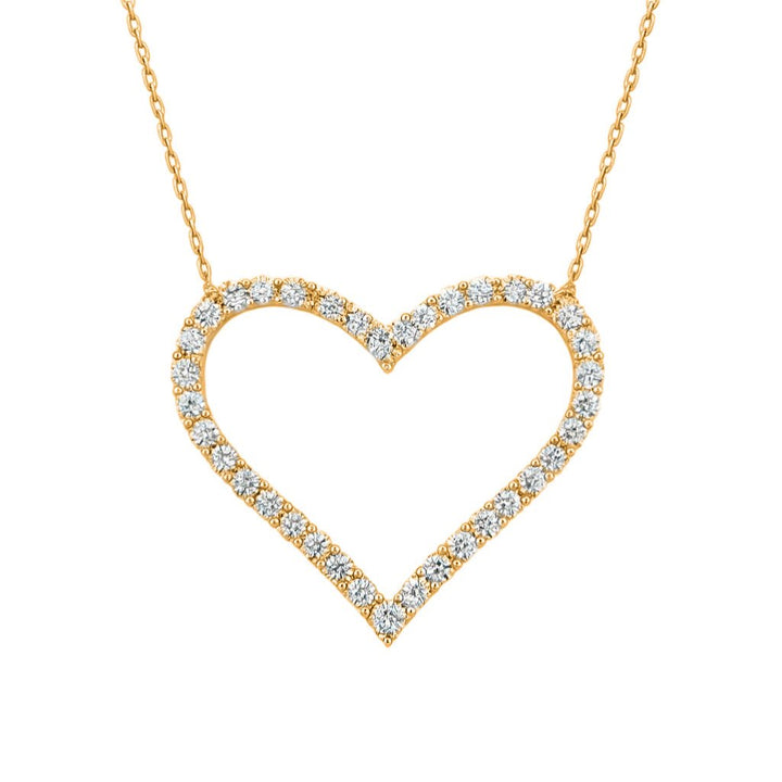 Collana Cuore Tennis Big 3 mm - My Mo Gioielli