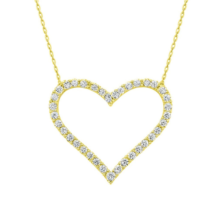 Collana Cuore Tennis Big 3 mm - My Mo Gioielli
