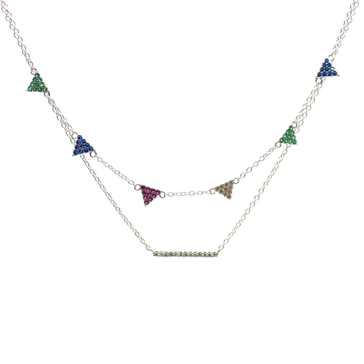 Collana Due Fili Multicolor - My Mo Gioielli
