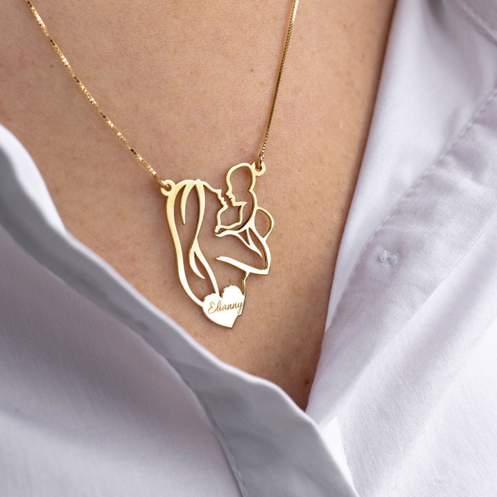 Collana stile Pandora Madre e Figlio - BSN323, Scegli il meglio, meriti solo il top Collana stile Pandora Madre e Figlio - BSN323, Scegli il meglio, meriti solo il top
