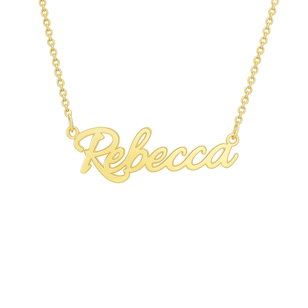Collana con Nome Personalizzato Carrie in Oro Giallo 14k Collana con Nome Personalizzato Carrie in Oro Giallo 14k