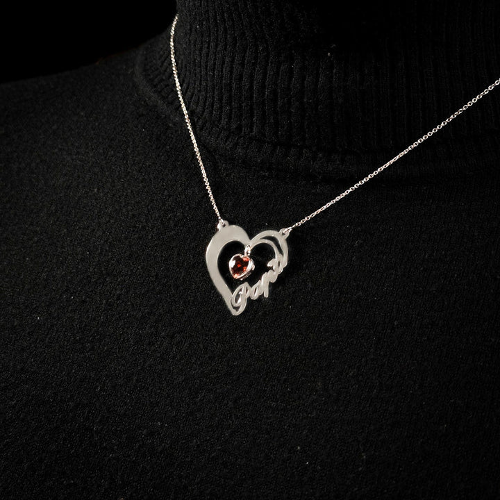 Collana Papà Cuore Rosso - My Mo Gioielli