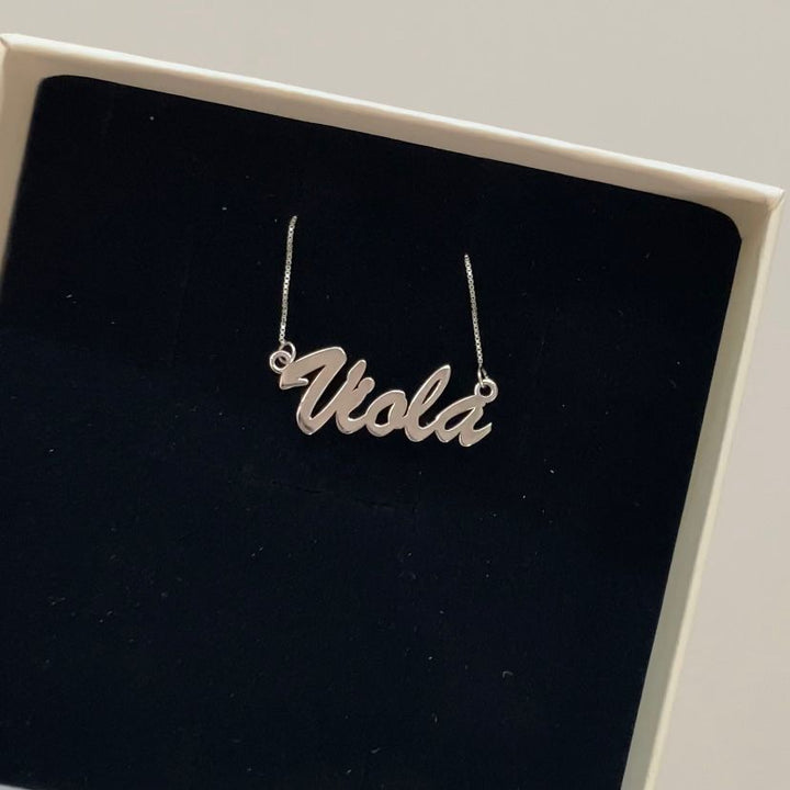 Collana Nome Personalizzato In Oro 18kt My Mō Gioielli
